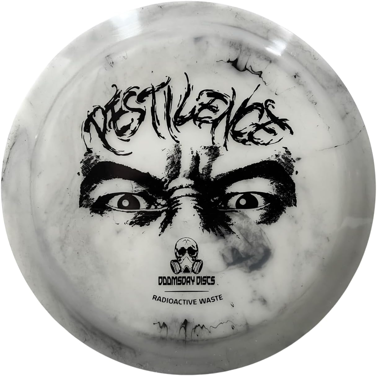Pestilence Radioactive Waste disc golf disc
